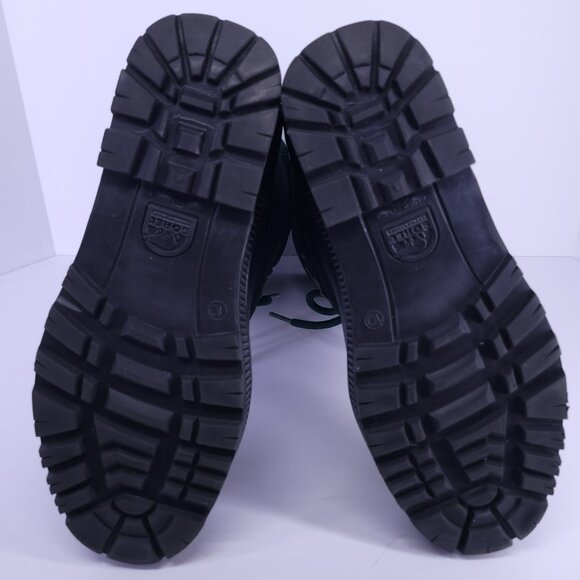 Sorel Kaufman Canada Women’s 10 Green Black Winter Snow Boots Insulated Liner - Picture 9 of 14